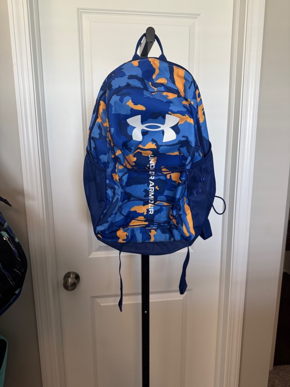 Under Armour Blue & Orange Camo Daypack